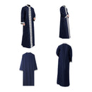 Long Sleeve Solid Color Casual Robe