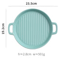Binaural Ceramic Pizza Tray