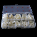 500 Piece Box Transparent Armor Nail Art Pieces