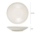 Nordic Ceramic Steak Plate Breakfast Tableware