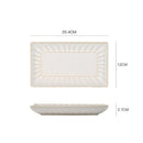 Nordic Ceramic Steak Plate Breakfast Tableware