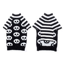 Skull Dog Halloween Sweater Pet Supplies