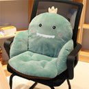 Crown Cartoon Chair Cushion, Decorative Seat Pad