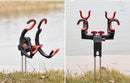 360° Adjustable Foldable Fishing Rod Holder - Universal Fit