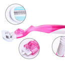 Manual razor shaving knife