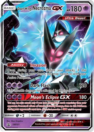 Dawn Wings Necrozma GX SM101/248 - SM Promos Holofoil