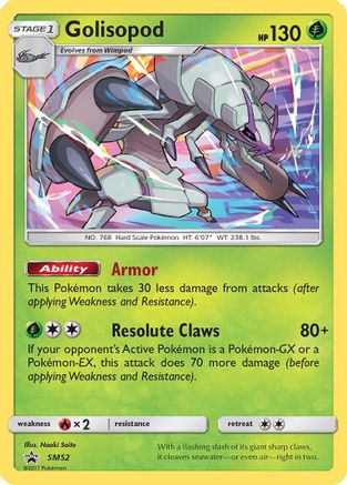Golisopod SM52/248 - SM Promos Holofoil