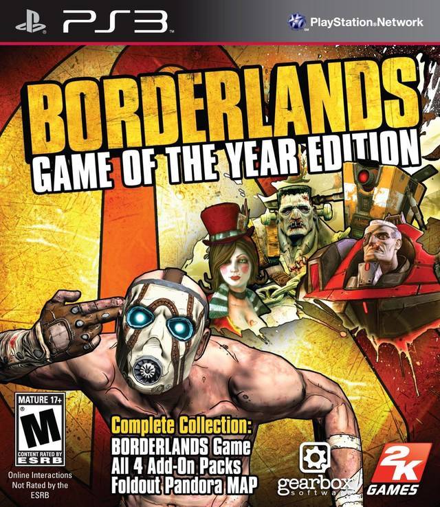 Borderlands Game of the Year Edition (Playstation 3)