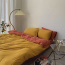 Fashionable Simple Hit Pigment Color Bed Sheet