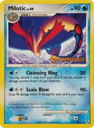 Milotic (Prerelease) 070/147 - Nintendo Promos