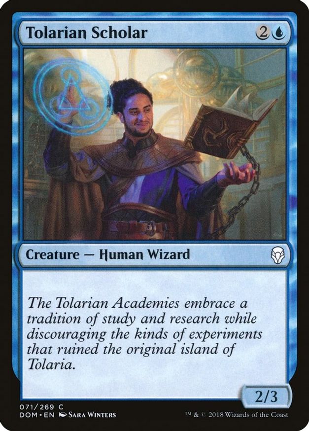 Tolarian Scholar | 71 | Dominaria