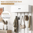 Entryway Wall Coat Rack Wall Mounted Coat Clothes Rack