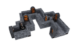 WarLock Tiles: Expansion Pack - 1 in. Dungeon Straight Walls