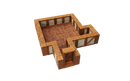 WarLock Tiles: Expansion Pack - 1 in. Town & Village Straight Walls