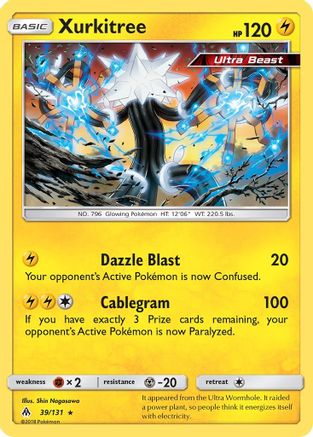 Xurkitree 039/131 - SM  Forbidden Light