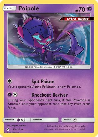 Poipole 055/131 - SM  Forbidden Light