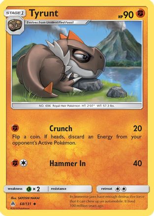 Tyrunt 068/131 - SM  Forbidden Light