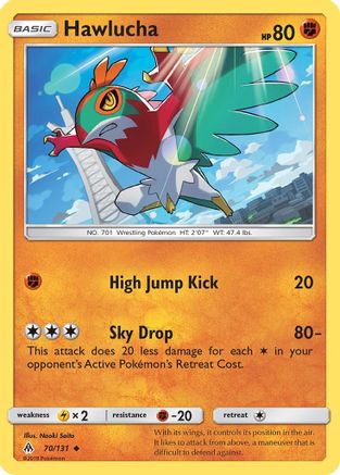 Hawlucha 070/131 - SM  Forbidden Light