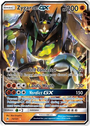 Zygarde GX 073/131 - SM  Forbidden Light Holofoil