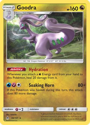 Goodra 094/131 - SM  Forbidden Light Holofoil