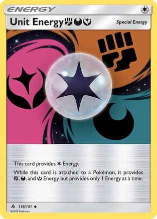 Unit Energy FDY 118/131 - SM  Forbidden Light Reverse Holofoil