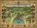 Puzzle: Harry Potter Hogwarts Map