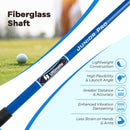 38 Inch 165CC Junior #3 Fairway Wood Golf Club with Fiberglass Shaft for Kids Ages 11-14