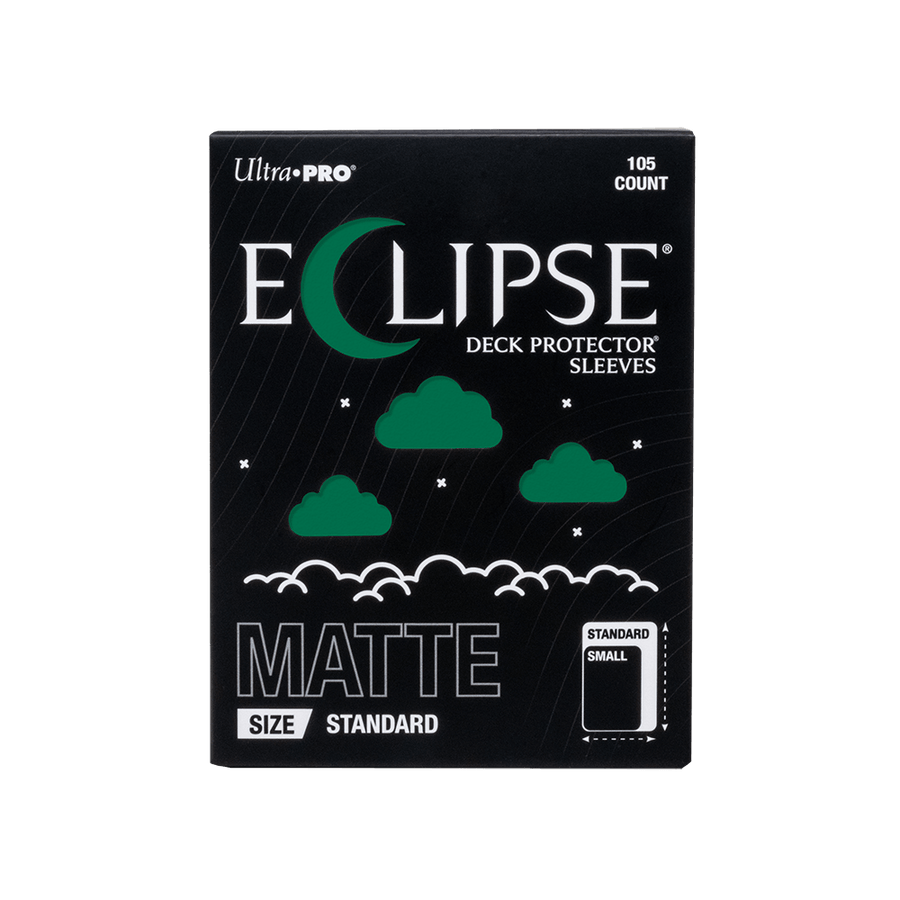 ECLIPSE® Matte Standard DECK PROTECTOR® Sleeves: Forest Green - 105ct
