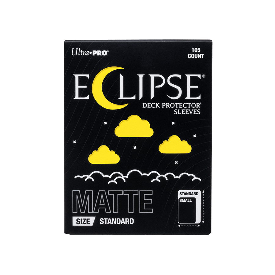 ECLIPSE® Matte Standard DECK PROTECTOR® Sleeves: Lemon Yellow - 105ct