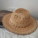 Retro Western Cowboy Style Straw Hat