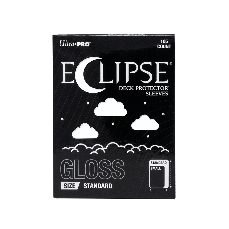 ECLIPSE® Gloss Standard DECK PROTECTOR® Sleeves: Arctic White - 105ct