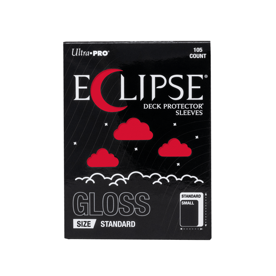 ECLIPSE® Gloss Standard DECK PROTECTOR® Sleeves: Apple Red - 105ct