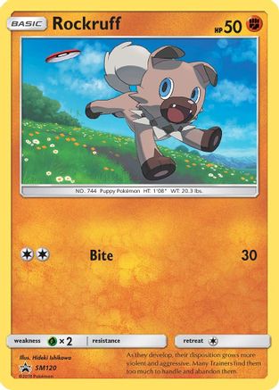 Rockruff SM120/248 - SM Promos Holofoil