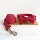Dog collar bow