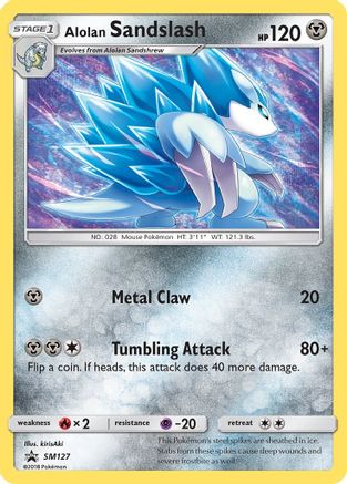 Alolan Sandslash SM127/248 - SM Promos Holofoil