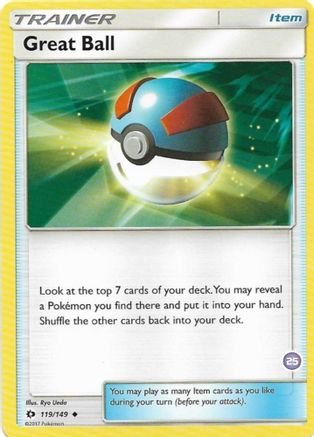 Great Ball () (Alolan Sandslash Half-Deck) 119 - SM Trainer Kit Alolan Sandslash & Alolan Ninetales