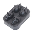 3D Skull Silicone Mold for Ice, Soap, and Chocolate