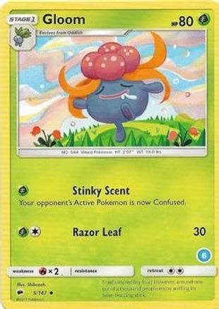 Gloom () 005 - SM Trainer Kit Alolan Sandslash & Alolan Ninetales
