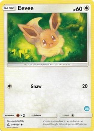 Eevee () 104 - SM Trainer Kit Alolan Sandslash & Alolan Ninetales