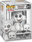 Funko Pop! & Buddy Looney Tunes Sylvester & Tweety (Sketched Deco) Vinyl #2013