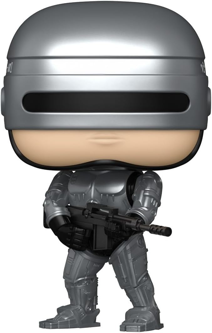 Funko Pop! Movies Robocop 2 Robocop (Metallic) Vinyl Figure #1989 with Funko Protector