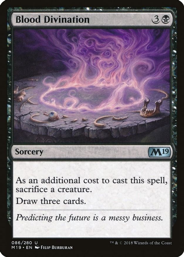 Blood Divination | 86 | Core Set 2019