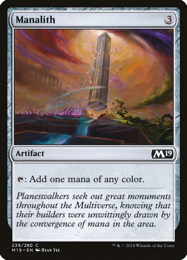 Manalith | 239 | Core Set 2019
