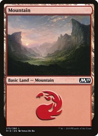 Mountain (275) | Core Set 2019