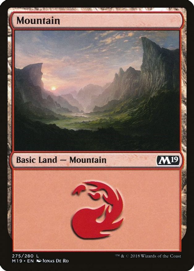 Mountain (275) | Core Set 2019