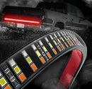 Pickup truck light 60 inch three row three color car pickup taillight