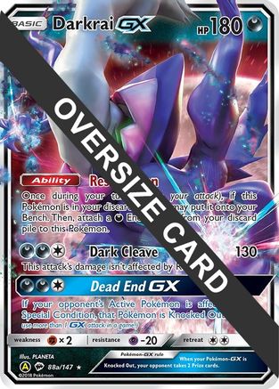Darkrai GX 88a/147 - Jumbo Cards Holofoil