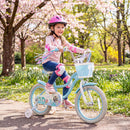 Kids Bike 12-20 Inch with Training Wheels & Basket