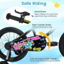 18-Inch Kids Bike with Training Wheels for Ages 4-8