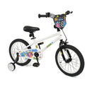 Kids Bike with Training Wheels 12-18 Inch White